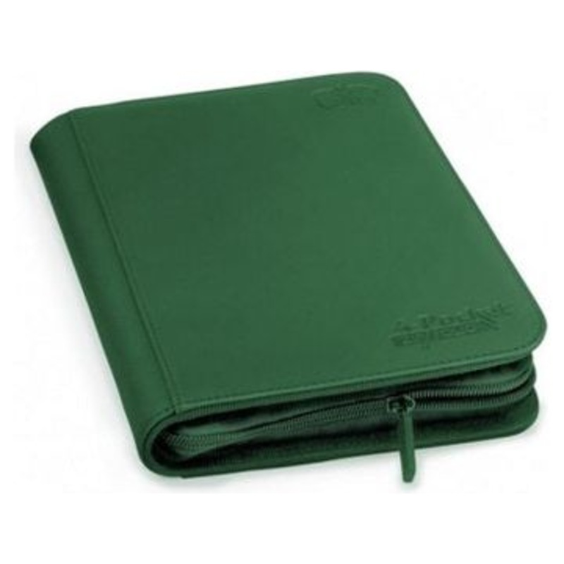Ultimate Guard - 4 Pocket ZipFolio Xenoskin Binder - Green
