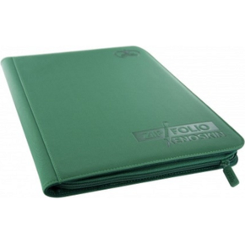Ultimate Guard - 9 Pocket ZipFolio Xenoskin Binder - Green