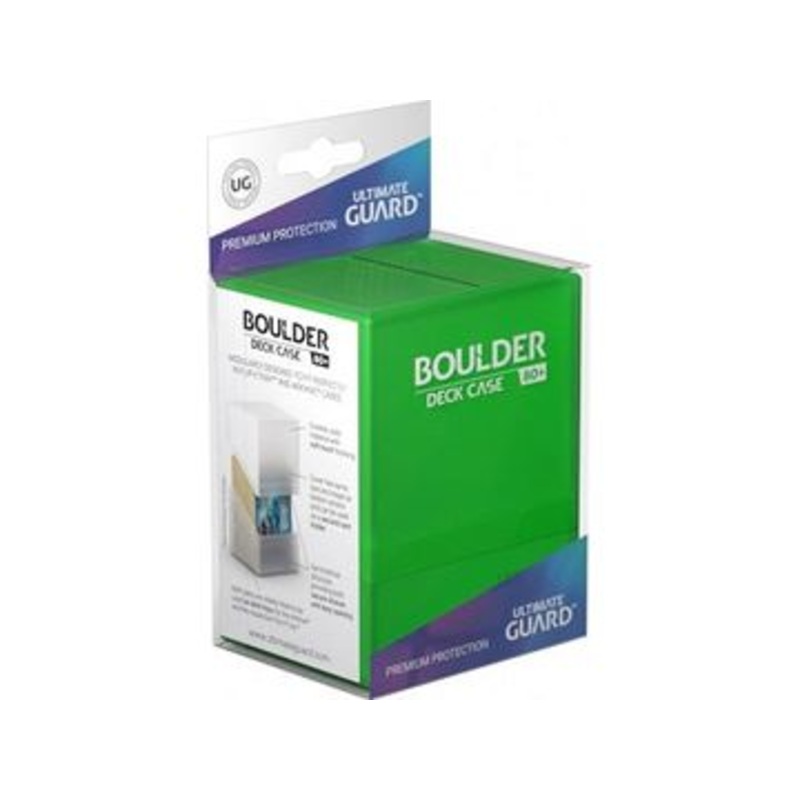 Ultimate Guard - Boulder Deck Case - Emerald - 80