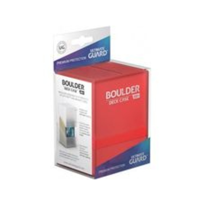 Ultimate Guard - Boulder Deck Case - Ruby - 100+