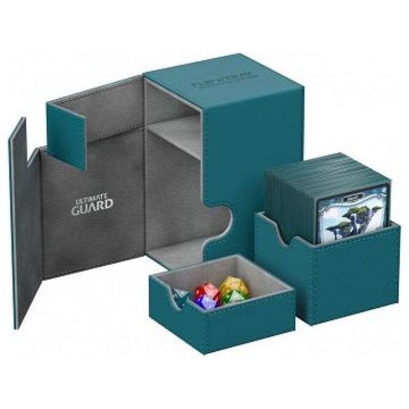 Ultimate Guard - Flip N Tray Case - Petrol Xenoskin - 100
