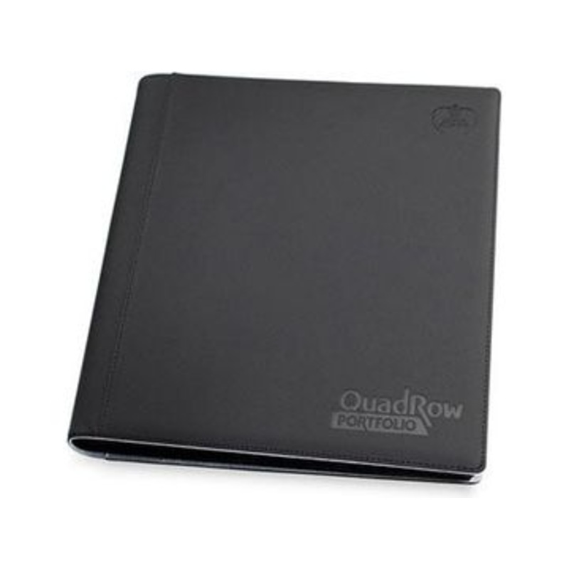 Ultimate Guard - QuadRow Portfolio Playset Binder - Black