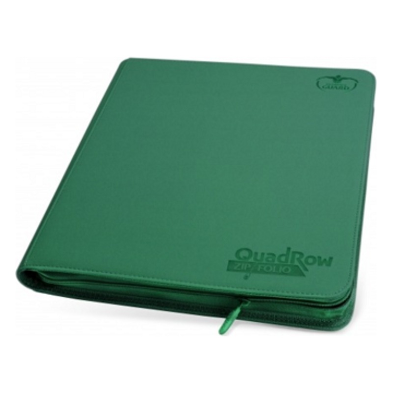 Ultimate Guard - QuadRow ZipFolio Playset Binder - Green