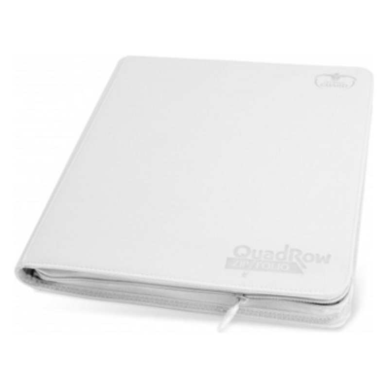 Ultimate Guard - QuadRow ZipFolio Playset Binder - White
