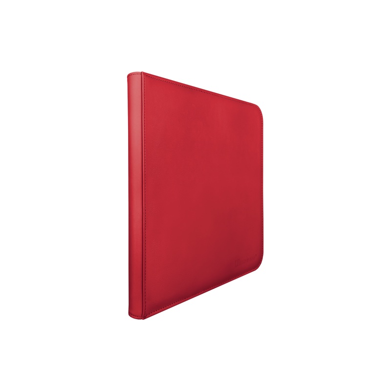 Ultra Pro - 12 Pocket Pro Zipper Binder - Red