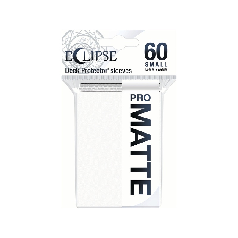 Ultra Pro - Eclipse Matte Deck Protectors - Small Size - 60 Count Arctic White