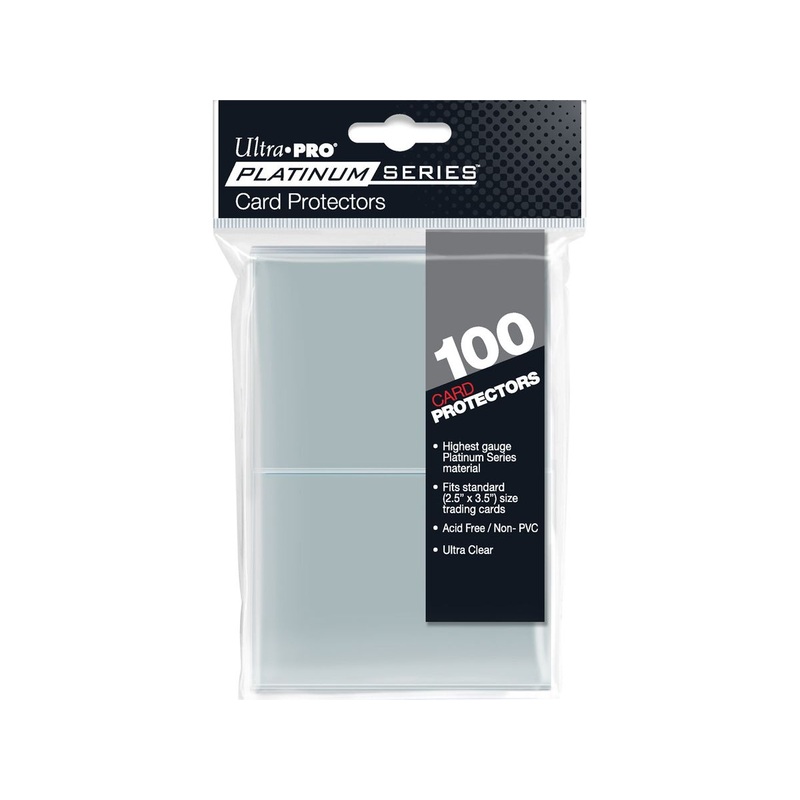 Ultra Pro - Platinum Series - Deck Protectors - Standard Size - 100 Count Clear