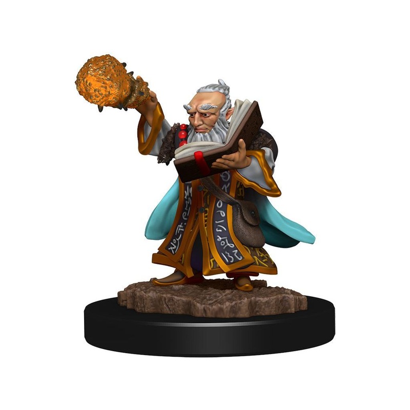 Wizards of the Coast - Dungeons and Dragons - Icons of the Realms - Male Gnome Wizard - Premium Figure - 93038