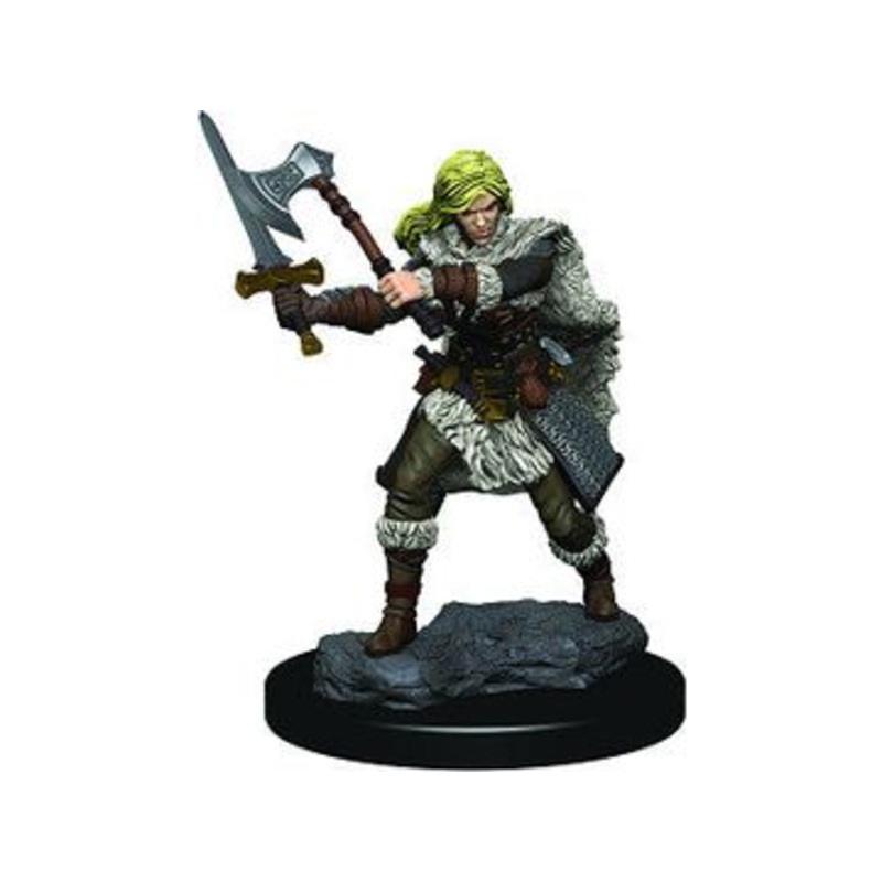 Wizkids - Dungeons and Dragons - Premium Figure - Human Barbarian - 93020