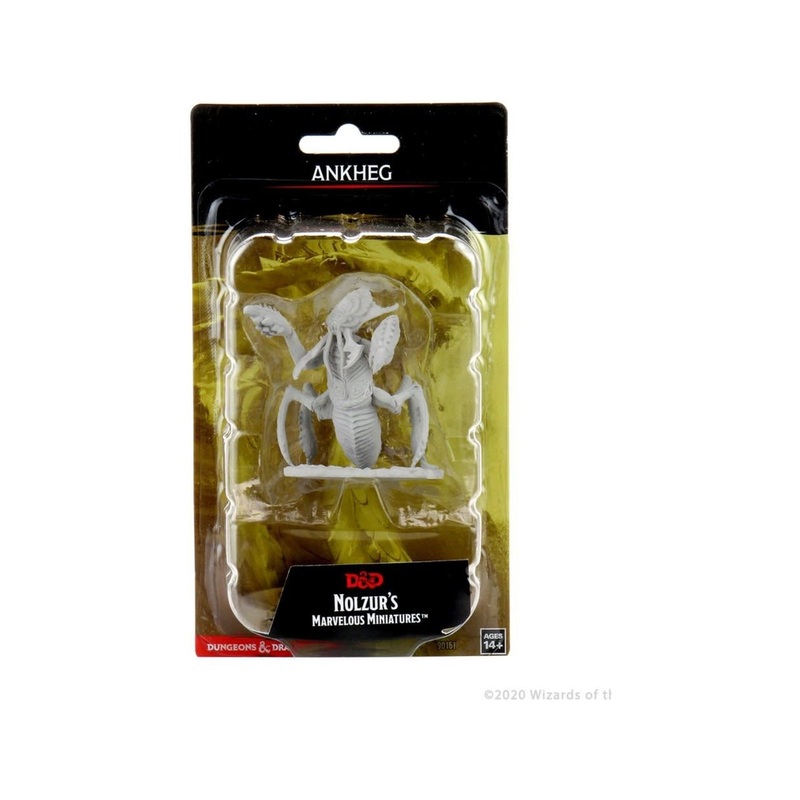 Wizkids - Dungeons and Dragons - Unpainted Miniature - Nolzurs Marvellous Miniatures - Ankheg - 90161
