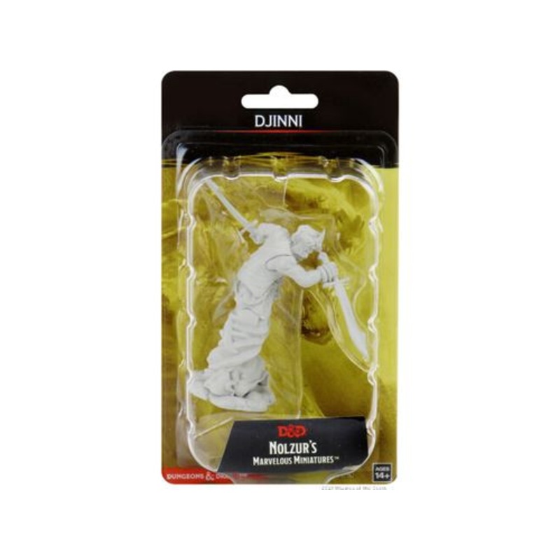 Wizkids - Dungeons and Dragons - Unpainted Miniature - Nolzurs Marvellous Miniatures - Djinni - 90162