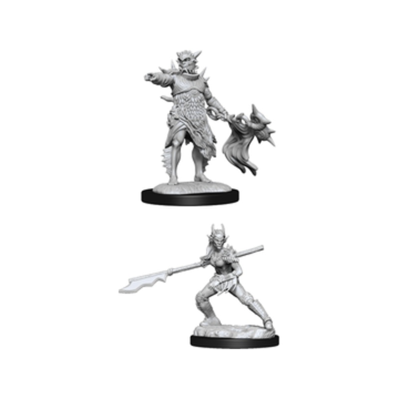 Wizkids - Magic the Gathering - Unpainted Miniature - Coralhelm Command/Merfolk - 90178
