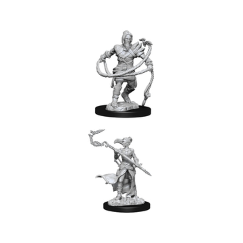 Wizkids - Magic the Gathering - Unpainted Miniature - Mystic/Kor Hookmaster - 90177