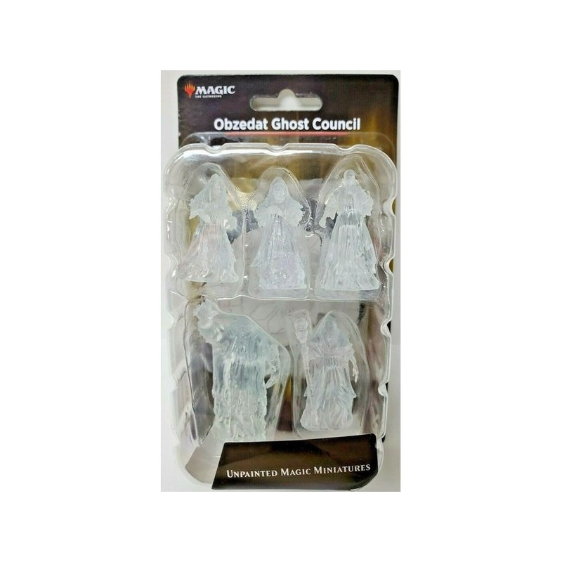 Wizkids - Magic the Gathering - Unpainted Miniature - Obzedat Ghost Council - 90184