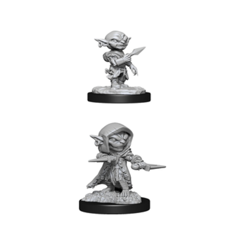 Wizkids - Pathfinder - Unpainted Miniature - Deep Cuts - Goblin Male Rogue - 90170