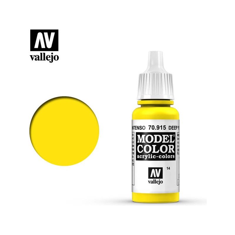 Acrylicos Vallejo - Deep Yellow - 70 915