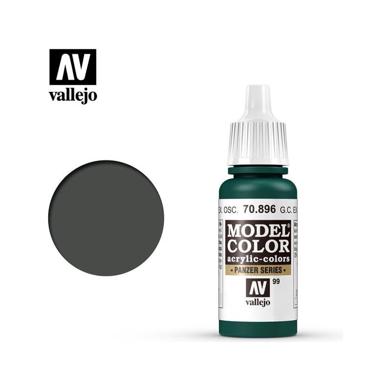 Acrylicos Vallejo - German Camouflage Extra Dark Green - 70 896
