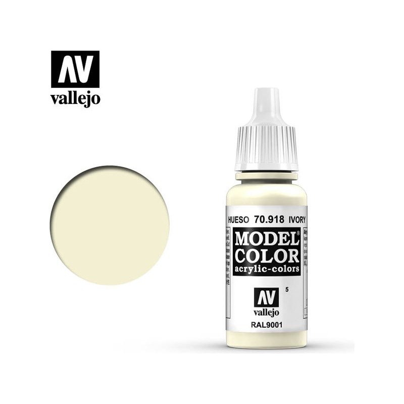 Acrylicos Vallejo - Ivory - 70 918
