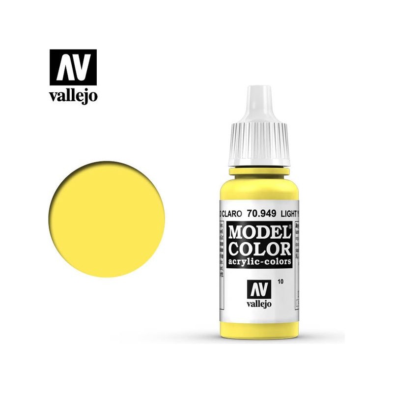 Acrylicos Vallejo - Light Yellow - 70 949