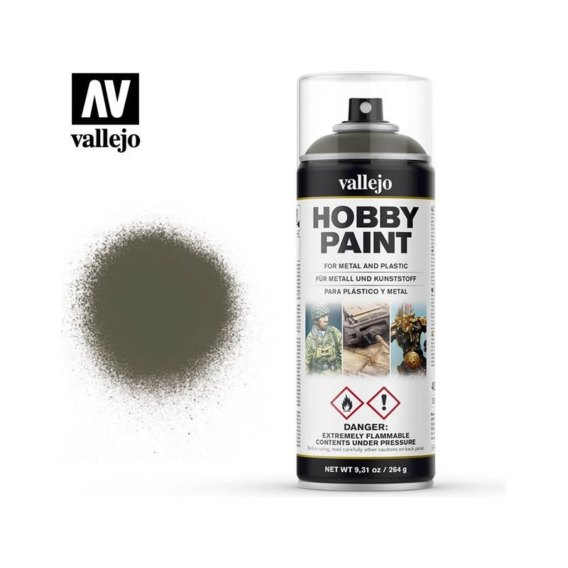 Acrylicos Vallejo - Paint Spray - Russian Green 4BO - 28 003