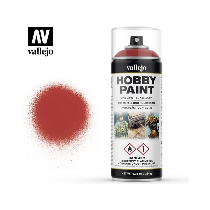 Acrylicos Vallejo - Paint Spray - Scarlet Red - 28 016