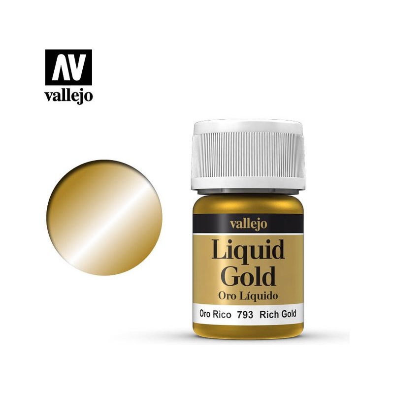 Acrylicos Vallejo - Rich Gold/Liquid Gold - 70 793
