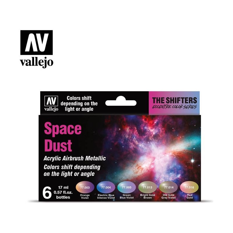 Acrylicos Vallejo - The Shifters - Space Dust Set - 77 091