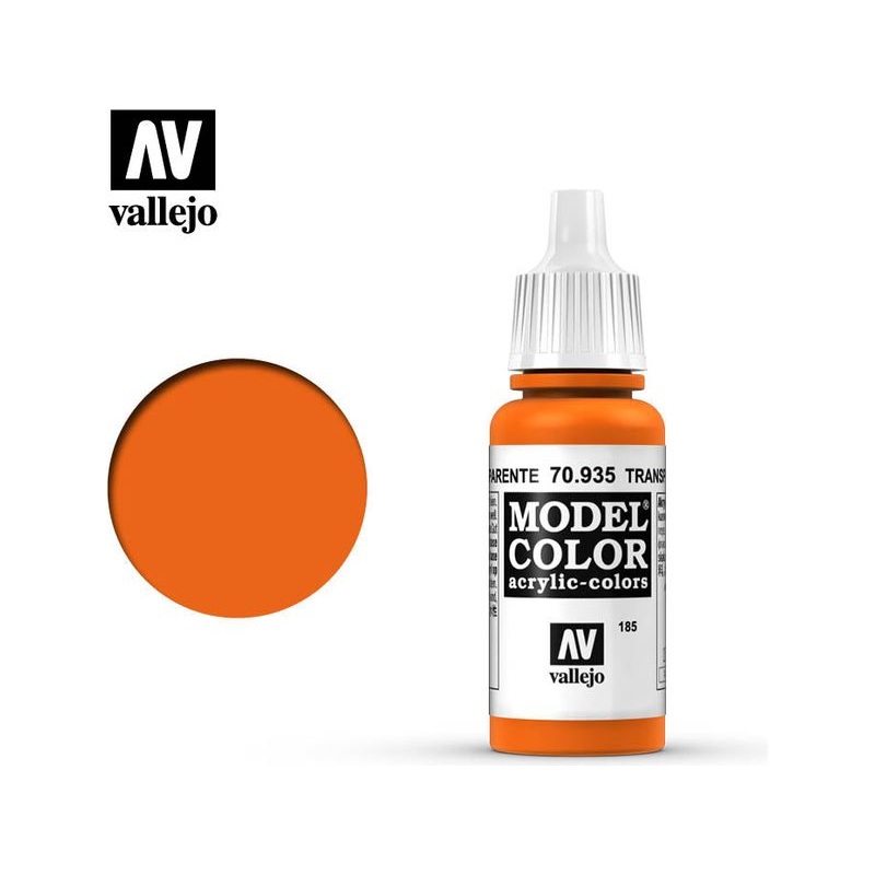 Acrylicos Vallejo - Transparent Orange - 70 935