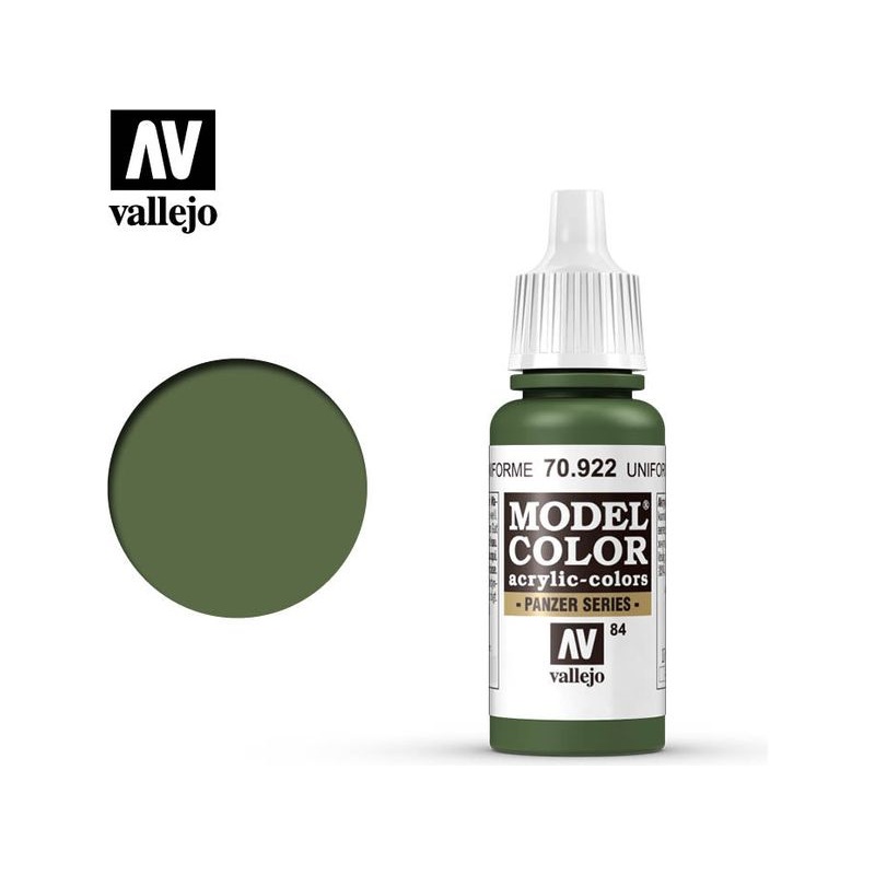 Acrylicos Vallejo - Uniform Green - 70 922