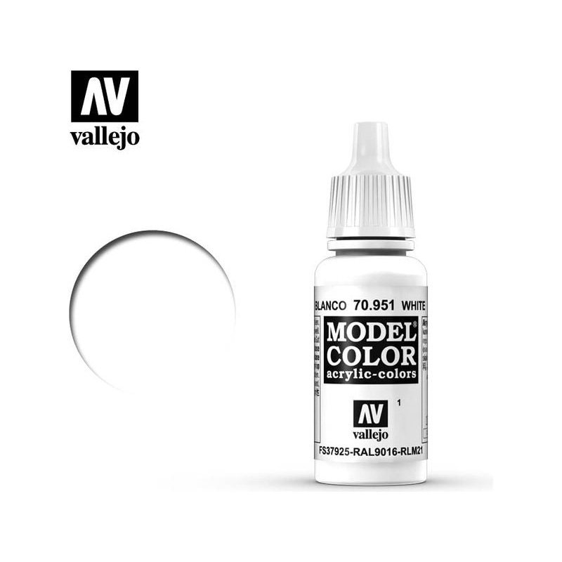 Acrylicos Vallejo - White - 70 951