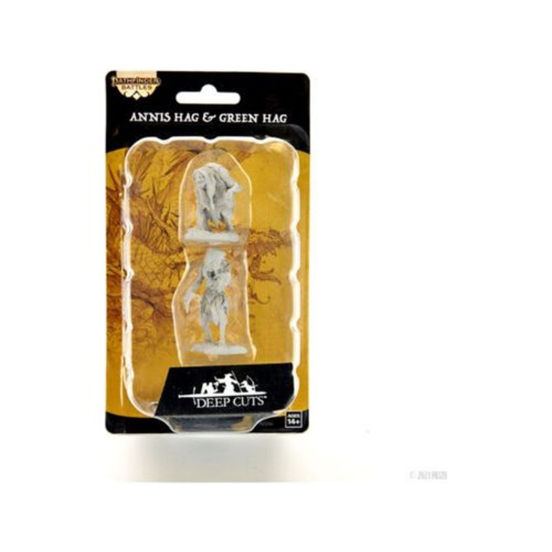 Paizo - Pathfinder - Unpainted Miniatures - Deep Cuts - Annis Hag and Green Hag - 90266