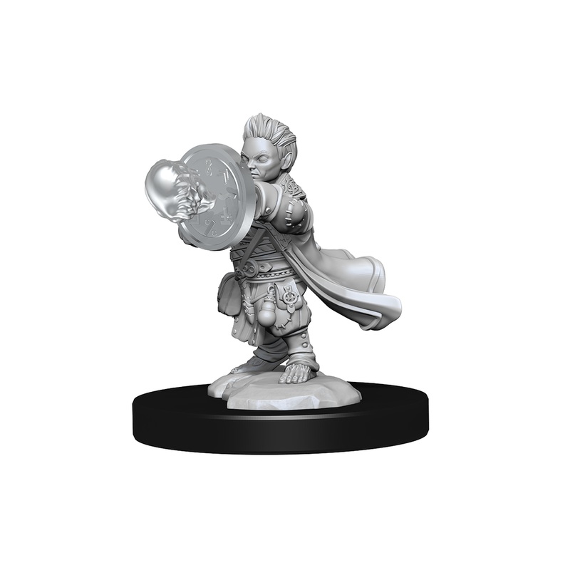 Paizo - Pathfinder - Unpainted Miniatures - Deep Cuts - Halfling Wizard Male - 90260