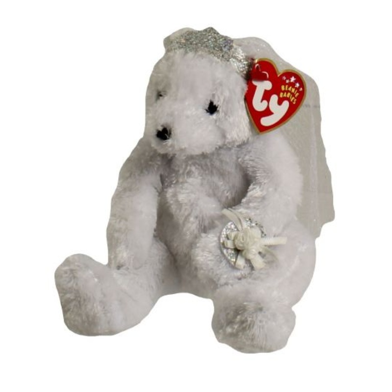 TY Beanie Baby - Bride the Wedding Bear