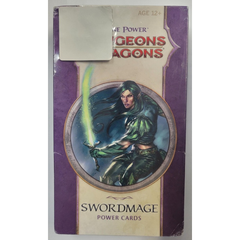 Wizards of the Coast - Dungeons and Dragons - Arcane Power - Swordmage Power Cards - 4th Edition