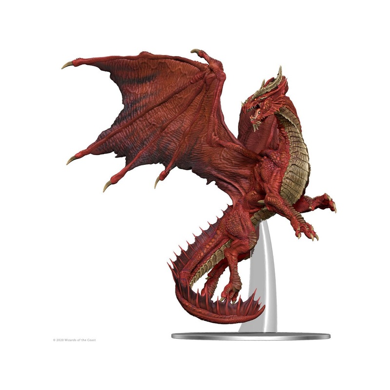 Wizards of the Coast - Dungeons and Dragons - Icons of the Realms - Adult Red Dragon 96032