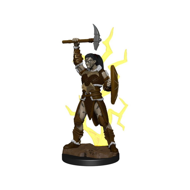 Wizards of the Coast - Dungeons and Dragons - Icons of the Realms - Female Goliath Barbarian - Premium Figure - 93033