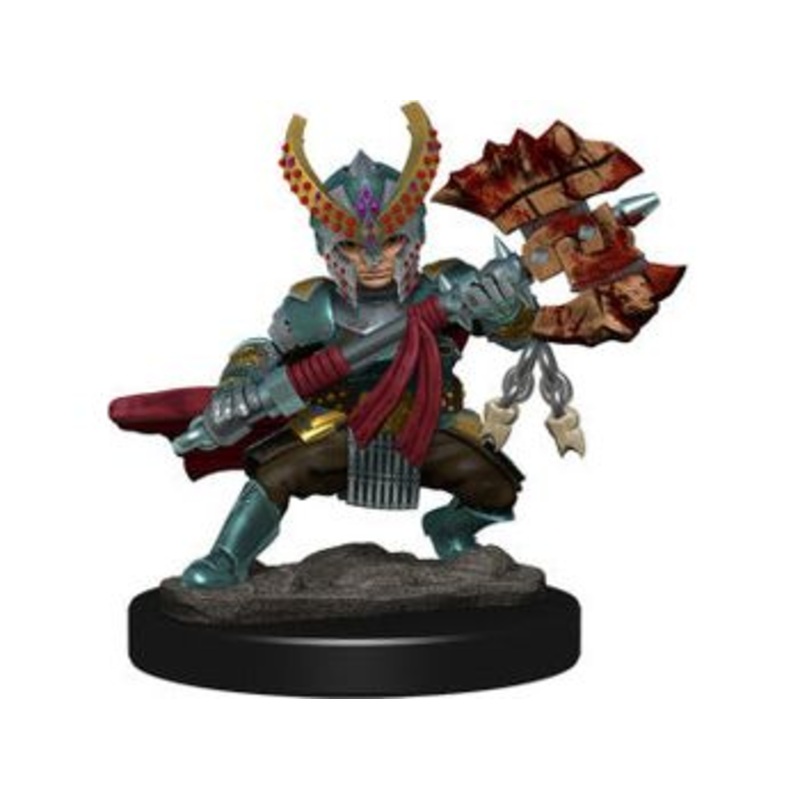 Wizards of the Coast - Dungeons and Dragons - Icons of the Realms - Female Halfling Fighter - Premium Figure - 93036
