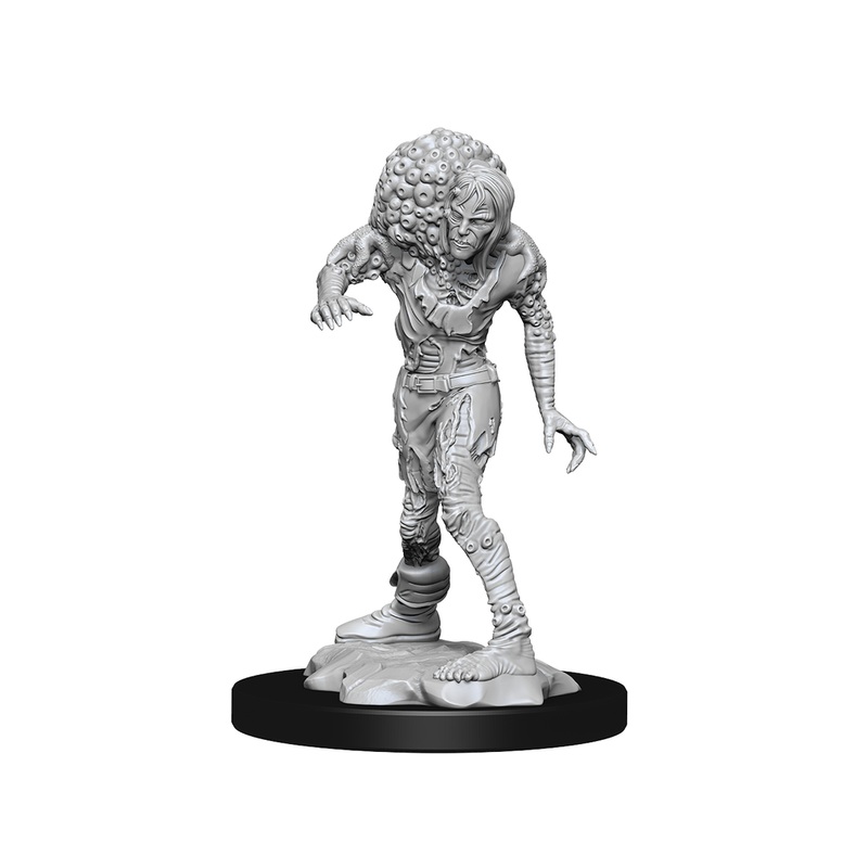 Wizkids - Dungeons and Dragons - Unpainted Miniature - Nolzurs Marvellous Miniatures - Drowned Assassin and Ascetic - 90242