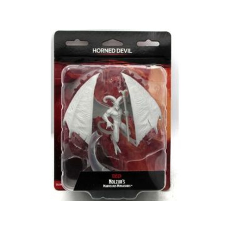 Wizkids - Dungeons and Dragons - Unpainted Miniature - Nolzurs Marvellous Miniatures - Horned Devil - 90252