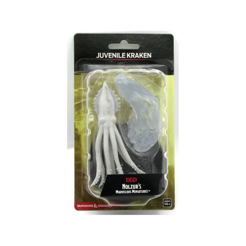 Wizkids - Dungeons and Dragons - Unpainted Miniature - Nolzurs Marvellous Miniatures - Juvenile Kraken - 90255