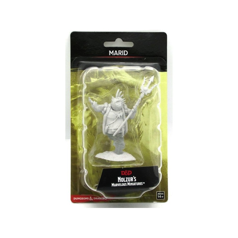Wizkids - Dungeons and Dragons - Unpainted Miniature - Nolzurs Marvellous Miniatures - Marid - 90250