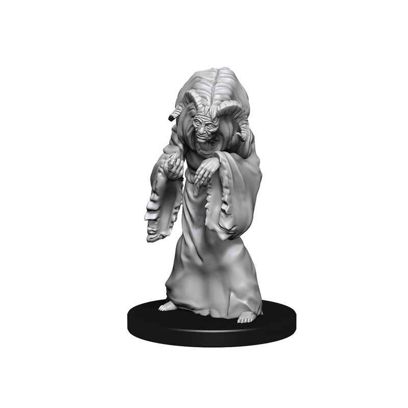 Wizkids - Dungeons and Dragons - Unpainted Miniature - Nolzurs Marvellous Miniatures - Night Hag and Dusk Hag - 90239