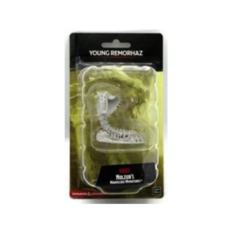 Wizkids - Dungeons and Dragons - Unpainted Miniature - Nolzurs Marvellous Miniatures - Young Remorhaz - 90253