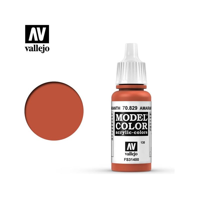 Acrylicos Vallejo - Amaranth Red - 70 829