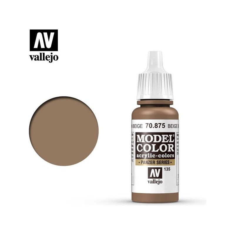 Acrylicos Vallejo - Beige Brown - 70 875