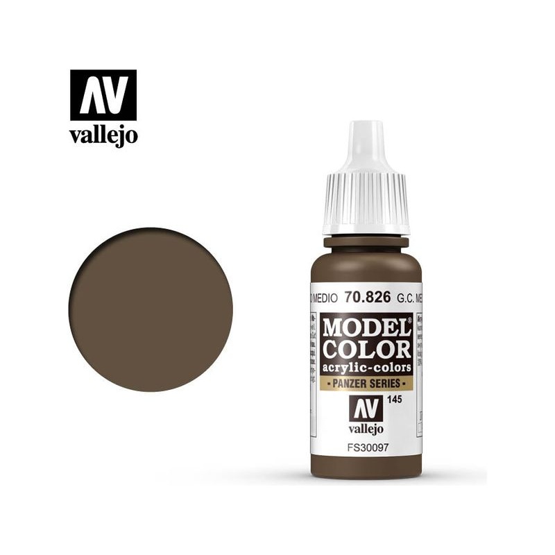 Acrylicos Vallejo - German Camouflage Med. Brown - 70 826