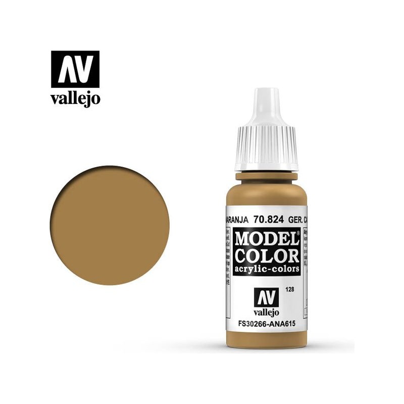 Acrylicos Vallejo - German Camouflage Orange Ochre - 70 824