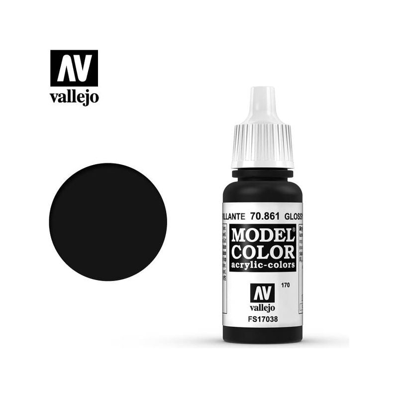 Acrylicos Vallejo - Glossy Black - 70 861