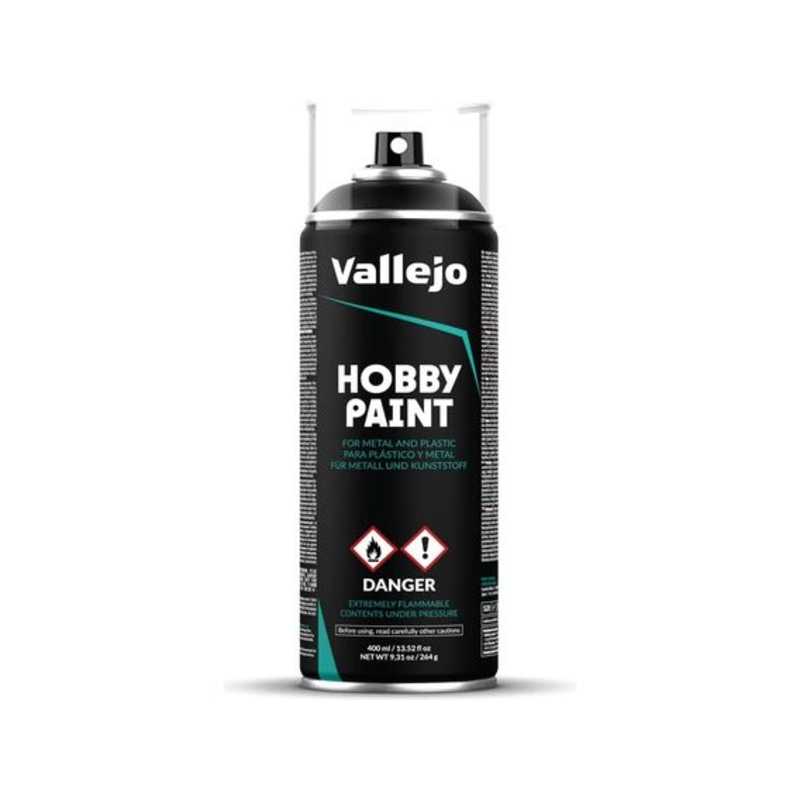 Acrylicos Vallejo - Paint Spray - Black - 28 012