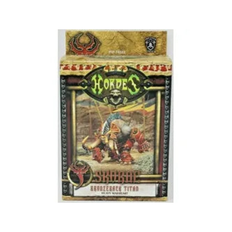 Privateer Press - Hordes - Skorne - Bronzeback Titan Heavy Warbeast - PIP 74022
